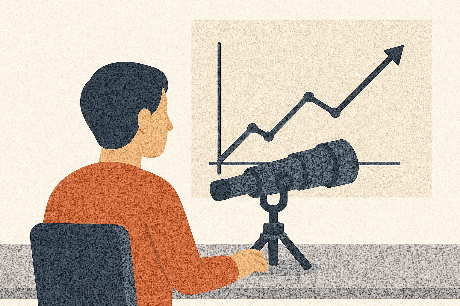 AI future forecast illustration