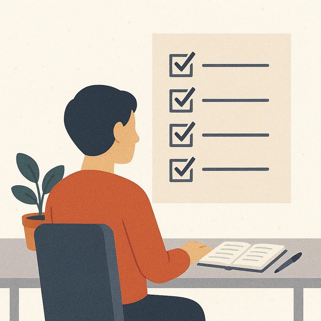 Reskilling and training illustration